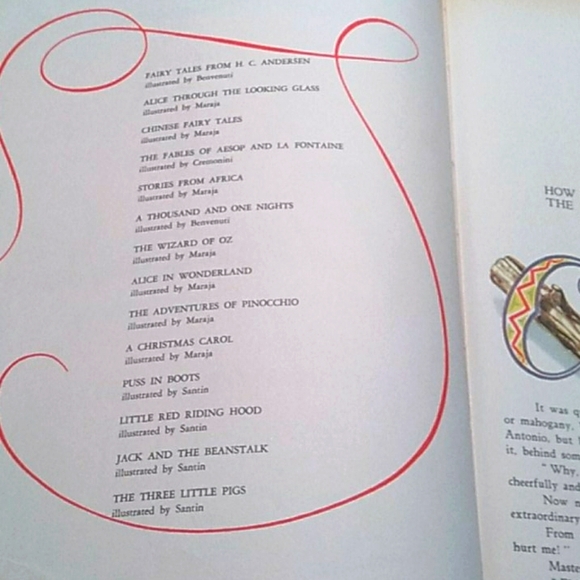 Vintage Adventures of Pinocchio pre 1940C Collodi - Picture 3 of 16